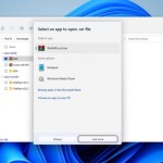 Pour l’ouverture de fichiers, Windows 11 dépoussière la sélection d’applis