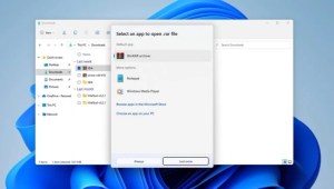 Pour l’ouverture de fichiers, Windows 11 dépoussière la sélection d’applis
