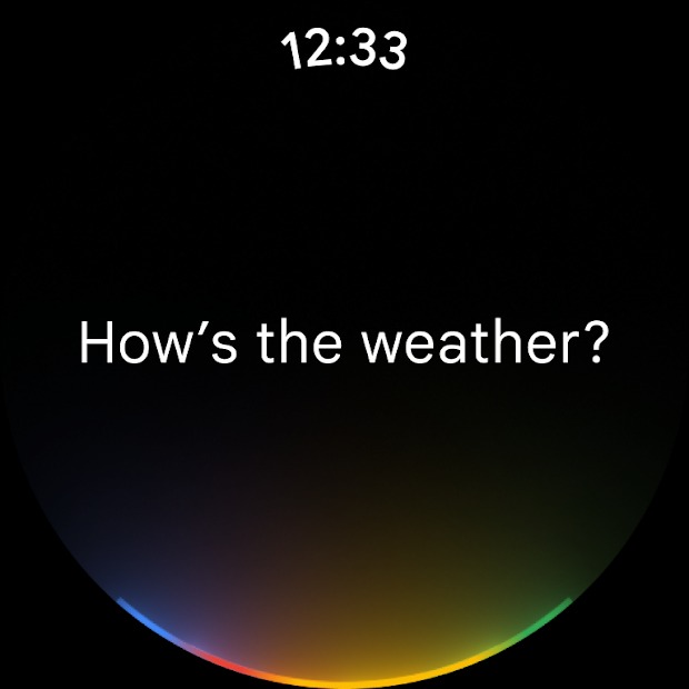 Google Assistant sur Wear OS 3.0 // Source : Wear OS