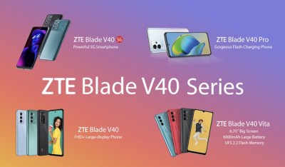 Présentation de la gamme ZTE Blade V40 // Source : ZTE
