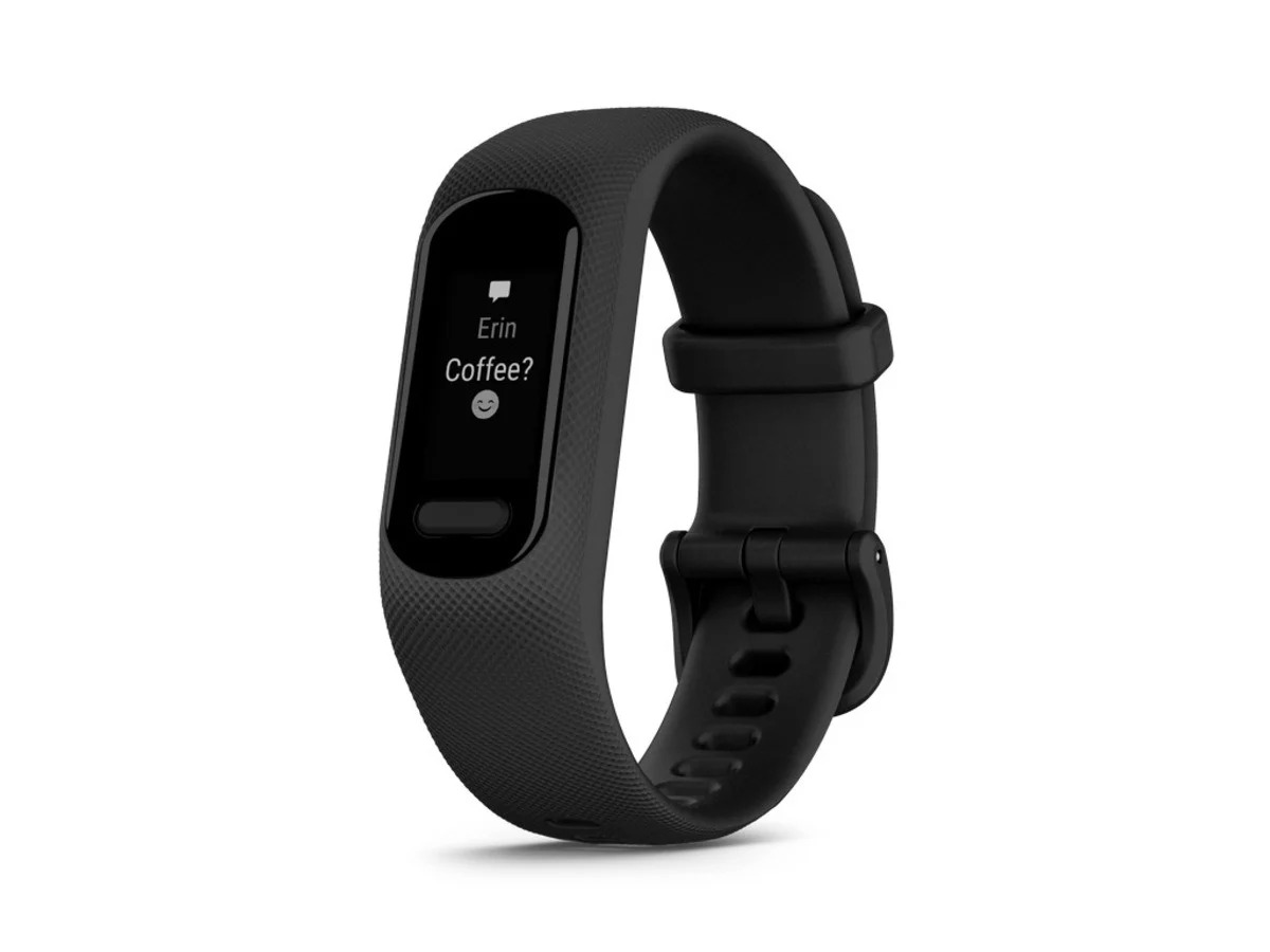 Le coloris noir de la Vivosmart 5 de Garmin // Source : WinFuture