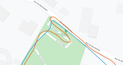 [GPS Lyon Urban Trail] Garmin fēnix 7 vs Apple Watch SE (1)