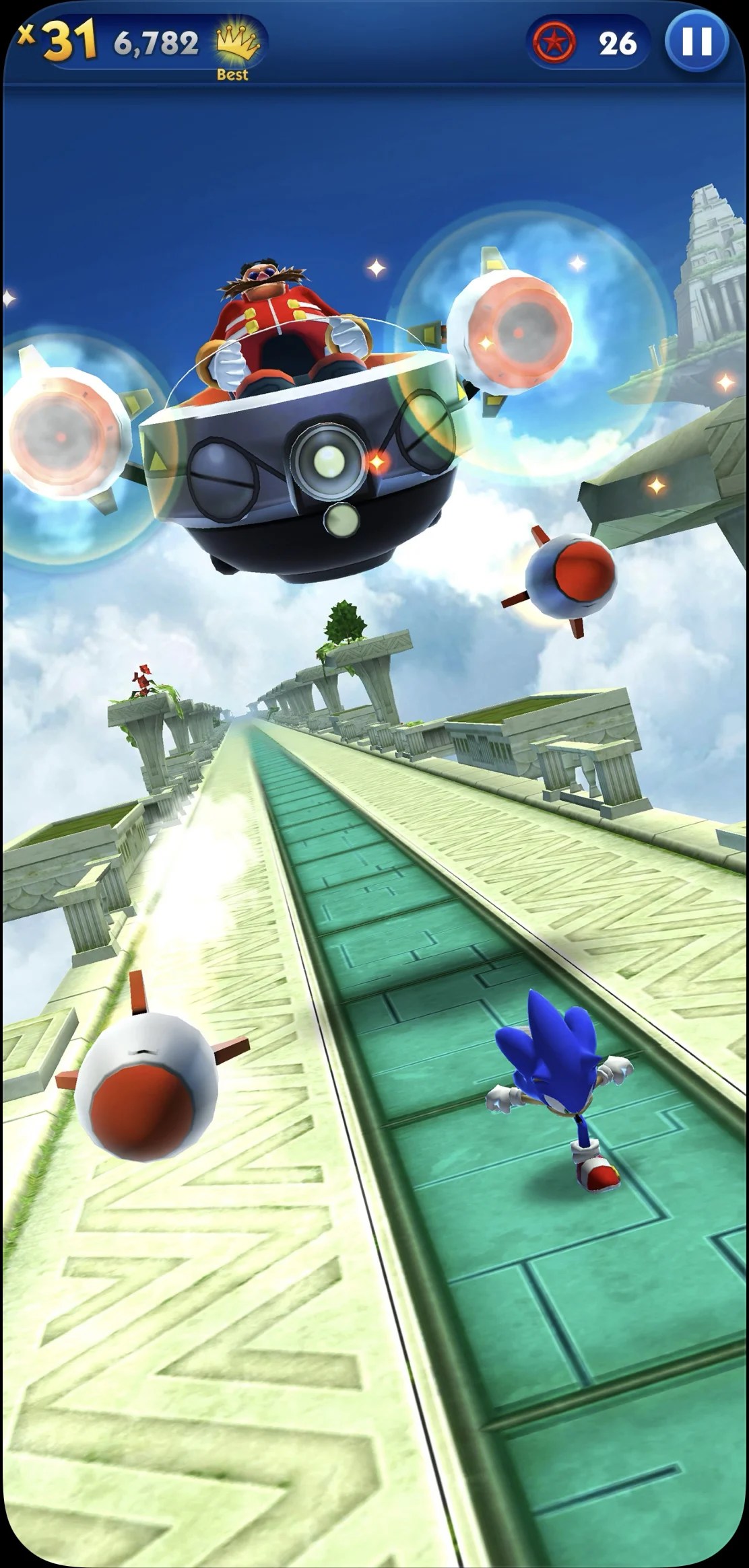 Sonic Dash+ // Source : Apple Arcade