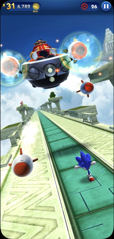 Sonic Dash+  // Source : Apple Arcade