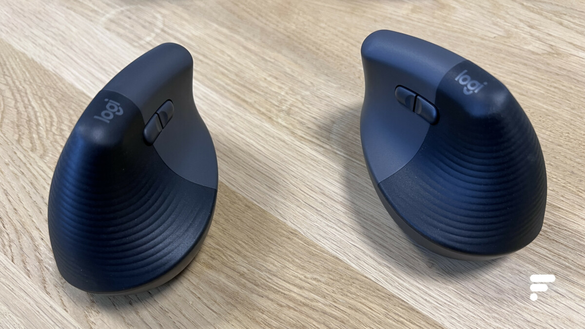 Logitech Logi Ergo Lift souris verticale gaucher droitier