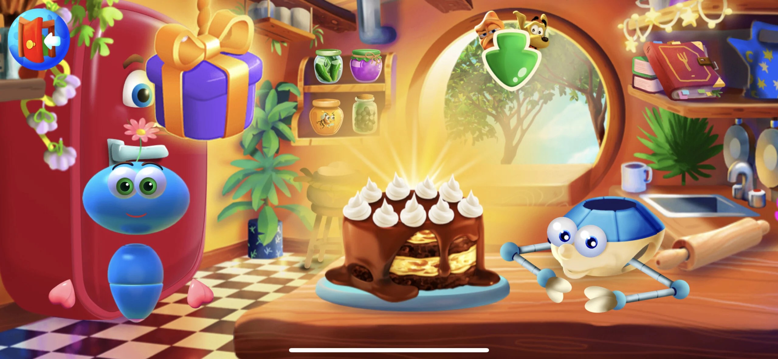 Et hop ! Un joli gâteau fait en cuisine // Source : Ubisoft - Wiloki