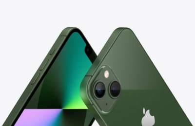 iPhone 13 mini coloris vert