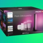 Philips Hue : l’éclairage connecté est à un très bon prix avec ce pack découverte à -22% Philips Hue : l’éclairage connecté est à un très bon prix avec ce pack découverte à -22%