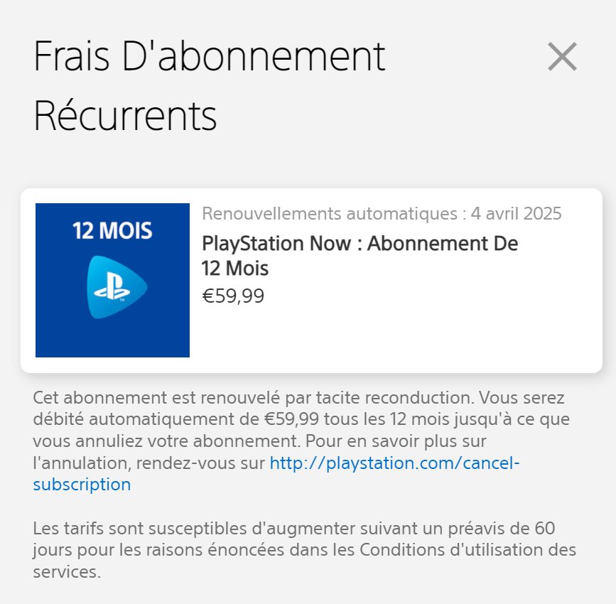 PlayStation Now 12 mois PlayStation Plus premium