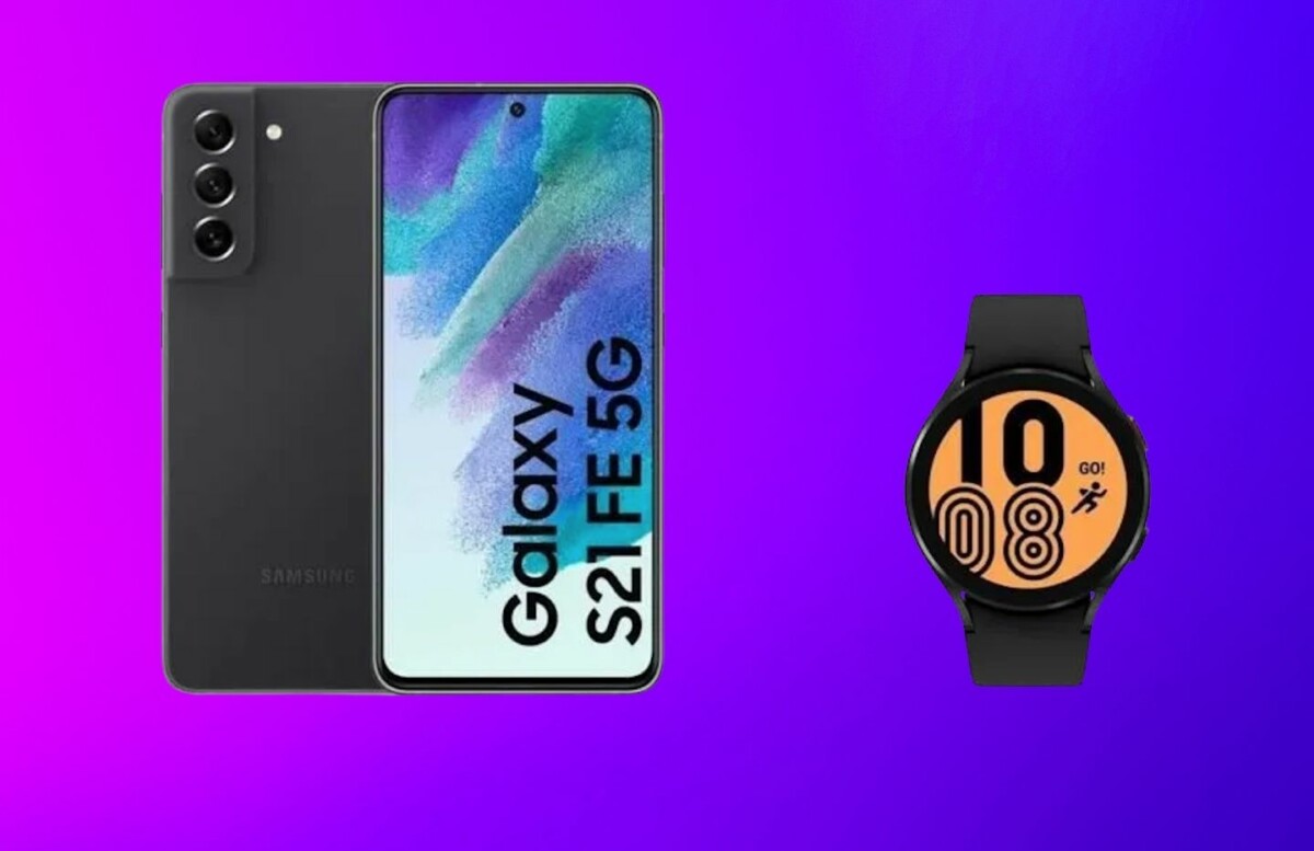 Samsung Galaxy S21 FE + Galaxy Watch 4