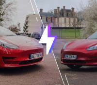 Tesla Model 3 Performance vs Tesla Model 3 Propulsion // Source : Frandroid