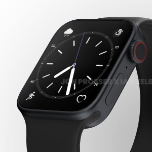 Le design de l'Apple Watch Series 8 selon Jon Prosser // Source : FrontPageTech
