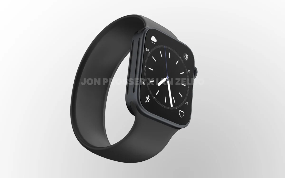 Le design de l'Apple Watch Series 8 selon Jon Prosser