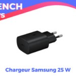 Le chargeur rapide 25 W de Samsung est presque à -50% pour les French Days