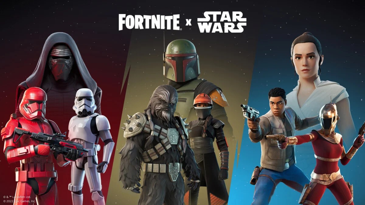 Fortnite x Star Wars &#8211; Outfit Refeatures