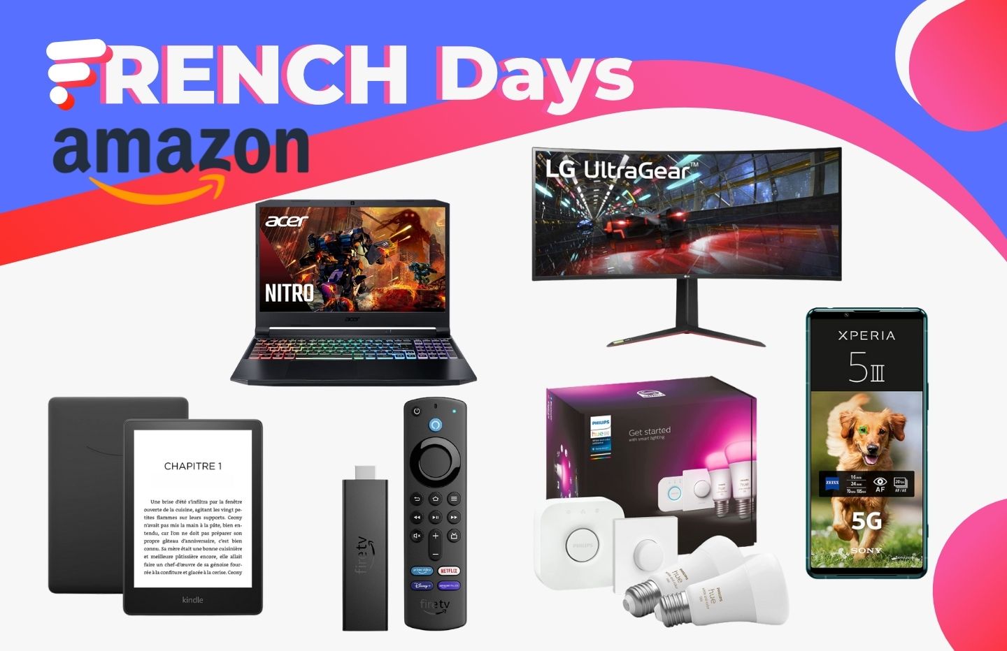 Amazon sacrifie les prix des meilleurs produits Tech pendant les French Days