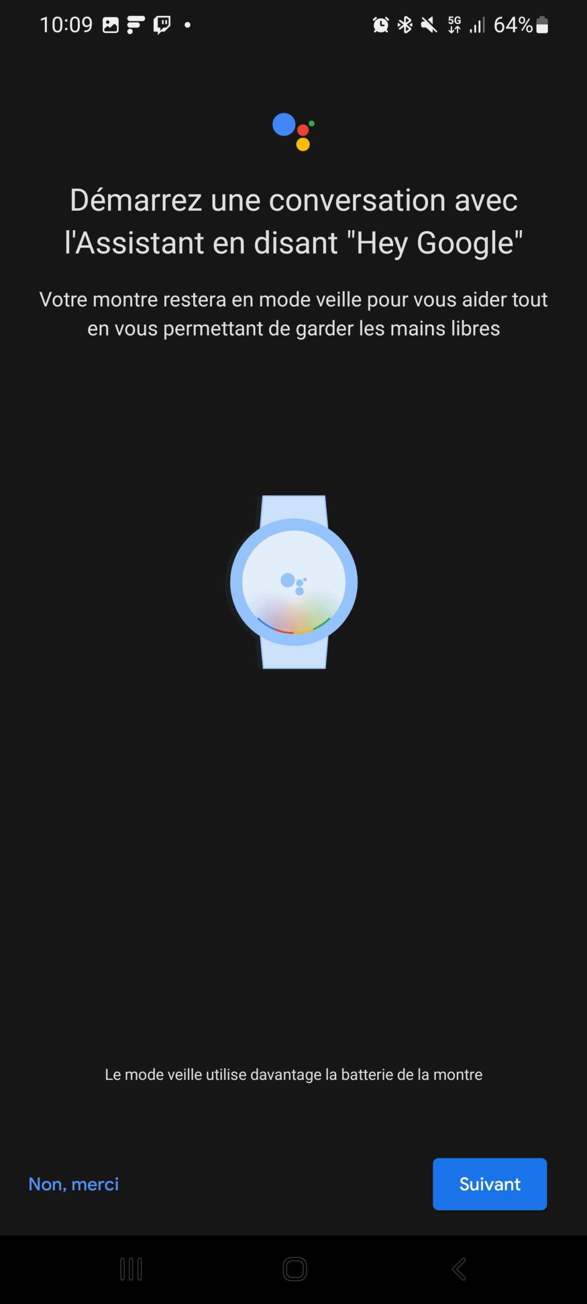 Galaxy Watch 4 screenshot Google Assistant (4)