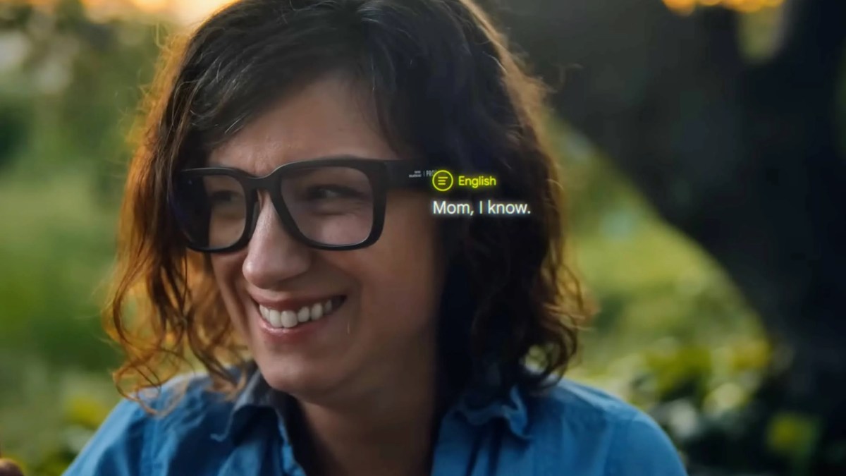 Le prototype de lunettes à traduction de Google