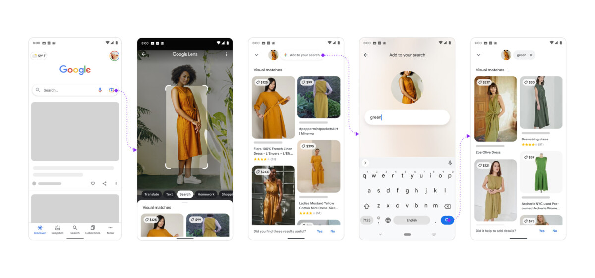 google multisearch