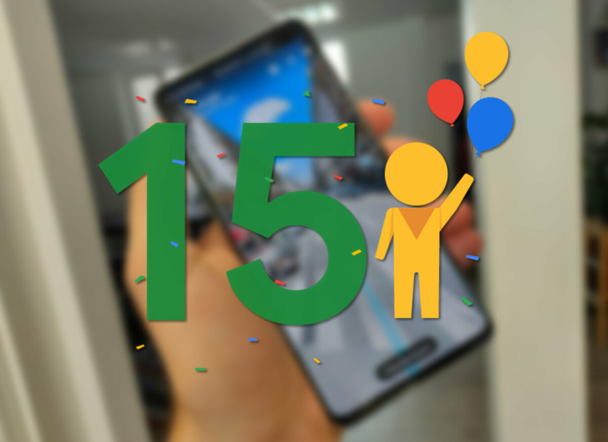 Google Street View 15 ans anniversaire