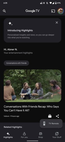 Google-TV-Highlights-redesign-1