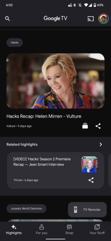 Google-TV-Highlights-redesign-2