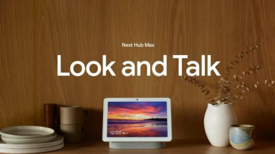 La nouvelle fonction look & talk sur le Nest Hub Max // Source : Google