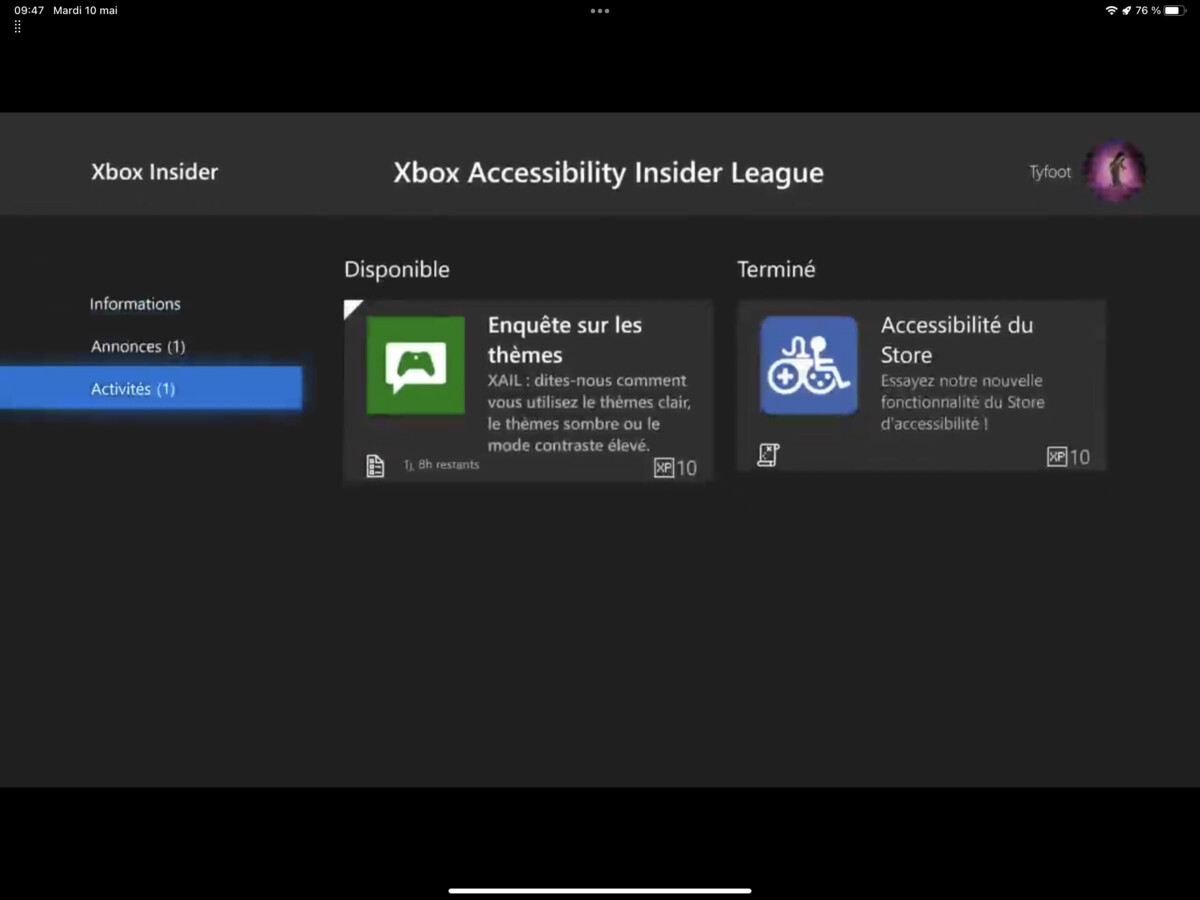 Xbox : vous pouvez désormais filtrer les jeux pour trouver les plus accessibles