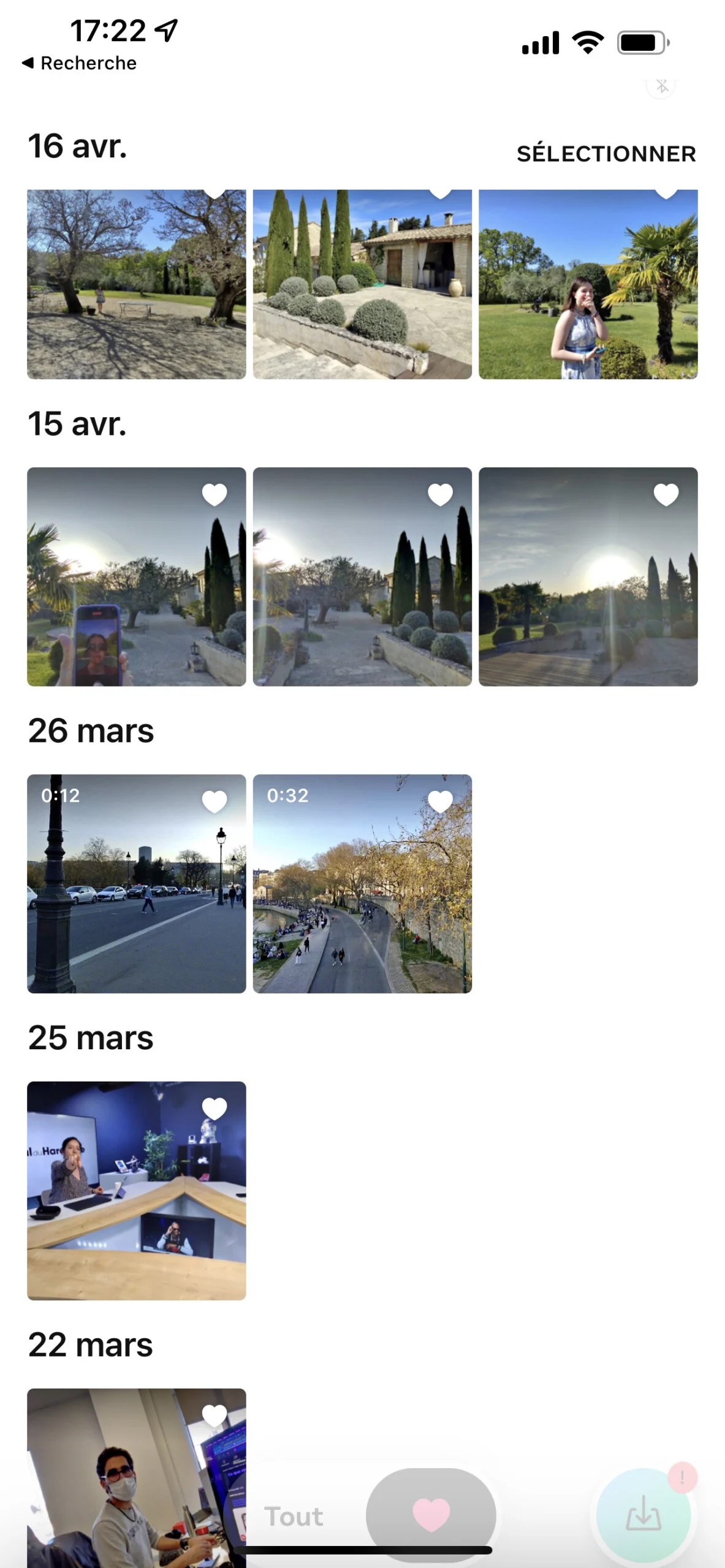 FACEBOOK view Ray-ban Stories application