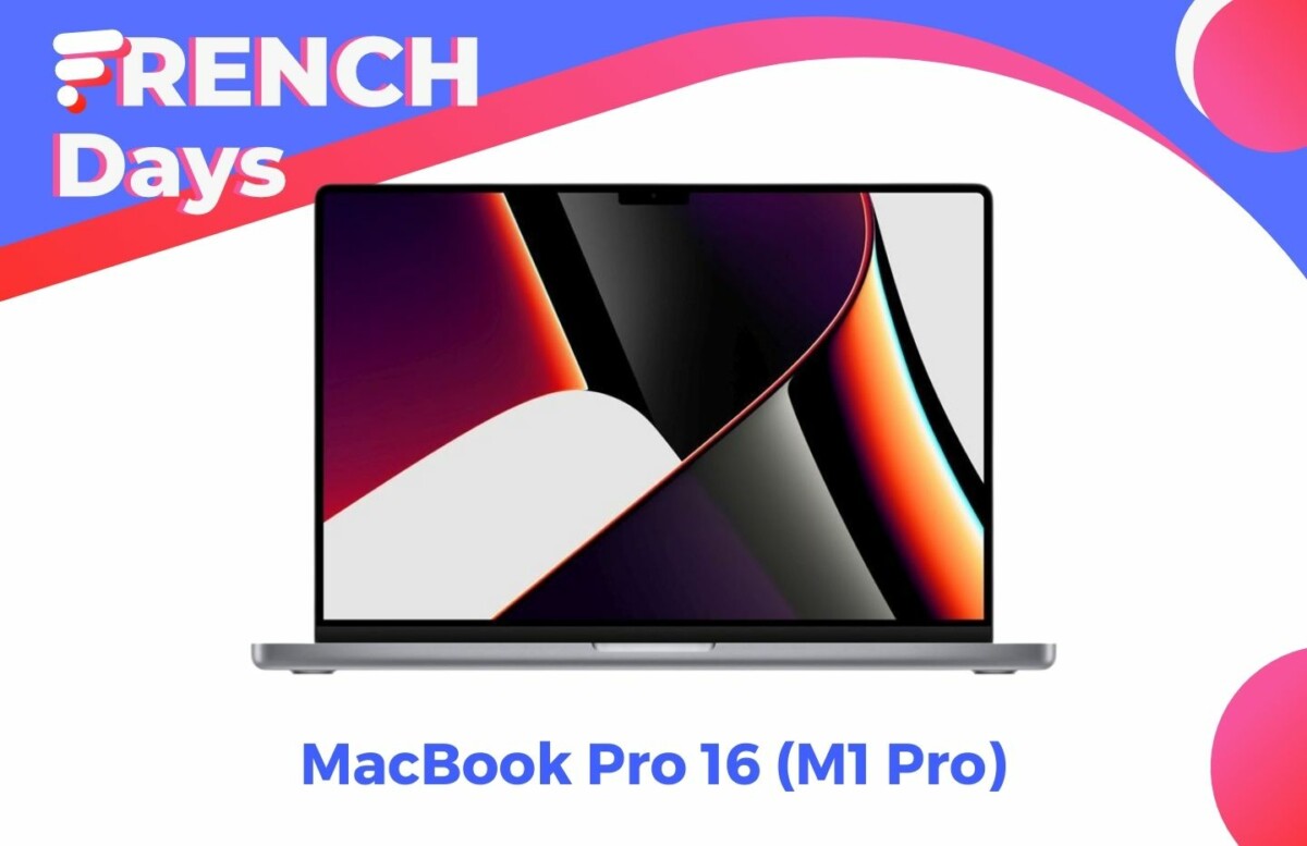 macbook pro 16 m1 Pro french days 2022