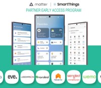 Les marques compatibles Matter qui fonctionnent avec SmartThings // Source : SmartThings