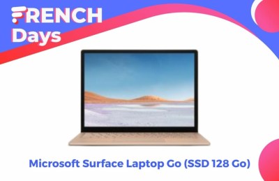 Microsoft Surface Laptop Go French Days 2022