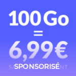 Le prix de ce forfait mobile 100 Go est si bas que vous ne trouverez pas mieux cette semaine