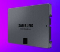 samsung 870 QVO fond violet