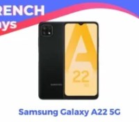 samsung galaxy A22 5G french days 2022