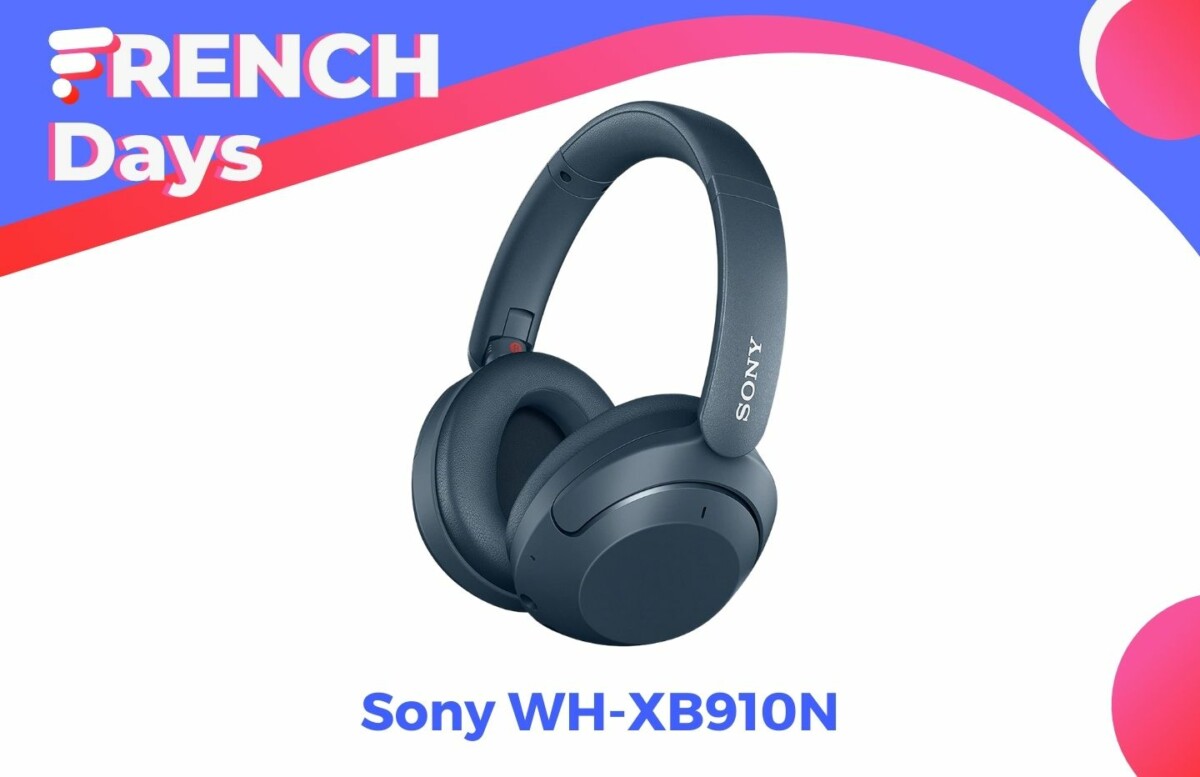 Sony WH-XB910N french days 2022
