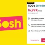 Chez Sosh, on avait rarement vu un forfait aussi costaud : 110 Go pour 16,99 €/mois Chez Sosh, on avait rarement vu un forfait aussi costaud : 110 Go pour 16,99 €/mois