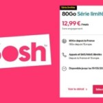 Sosh : avec ces forfaits de 80 et 100 Go à partir de 12,99€/mois, l’opérateur reste dans la course