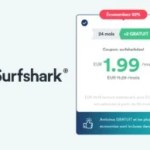 Surfshark casse le prix de son abonnement VPN 2 ans : seulement 1,99€/mois