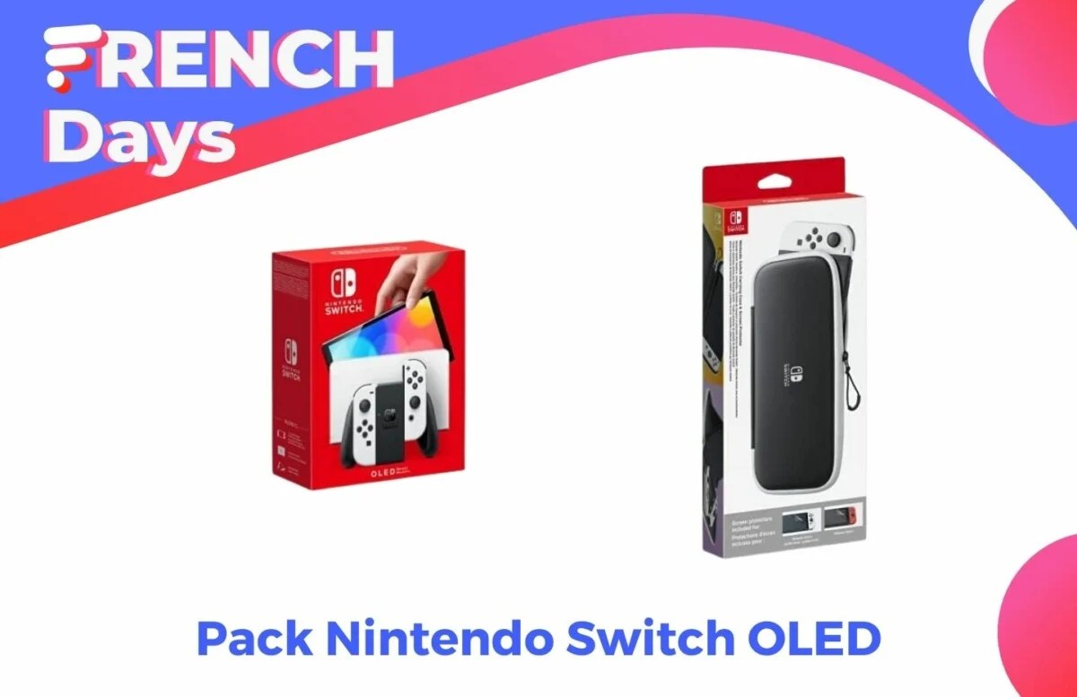 La Nintendo Switch OLED a bénéficié d'une petite promotion lors des French Days