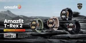 Amazfit lance la T-Rex 2 : une montre connectée ultra-robuste