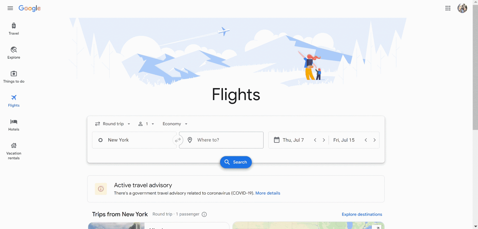 Google planche déjà sur vos prochaines vacances