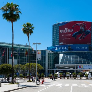 Le Convention Center de Los Angeles aux couleurs de l'E3 2018 // Source : Sergiy Galyonkin