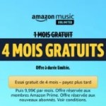 Juste avant les soldes, Amazon offre 4 mois d’abonnement à son service de streaming musical