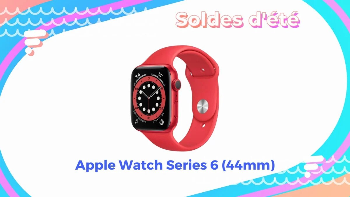 Apple Watch Series 6 (44mm) — Soldes d&rsquo;été 2022