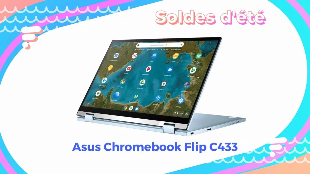 Asus Chromebook Flip C433 — Soldes d&rsquo;été 2022  (1)