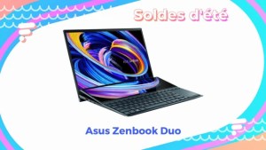 Asus Zenbook Duo : ce puissant laptop doté de 2 écrans est soldé à -20 %