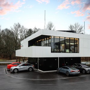 Charging hub d'Audi à Nuremberg, pour illustration // Source : Audi