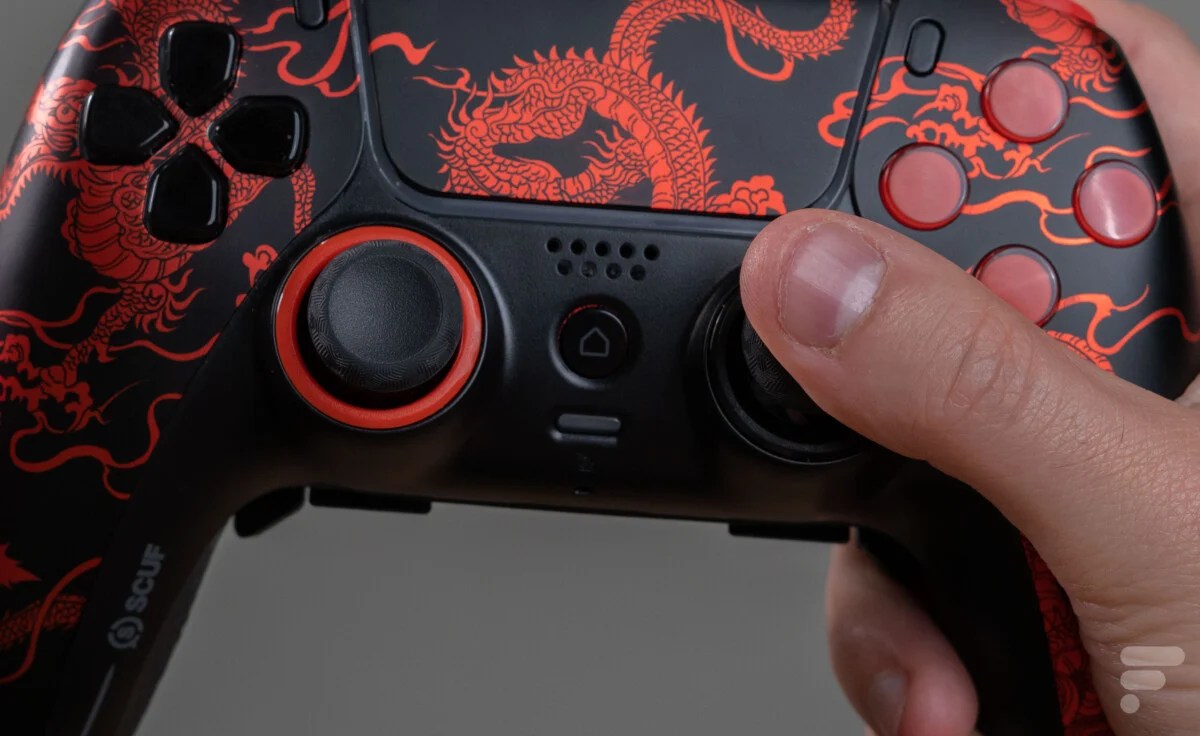 Scuf reflex manette gaming bouton Home Playstation PS5