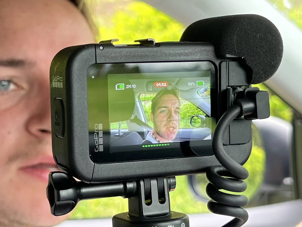 GoPro Hero 10 Black Creator Edition – Module médias en action